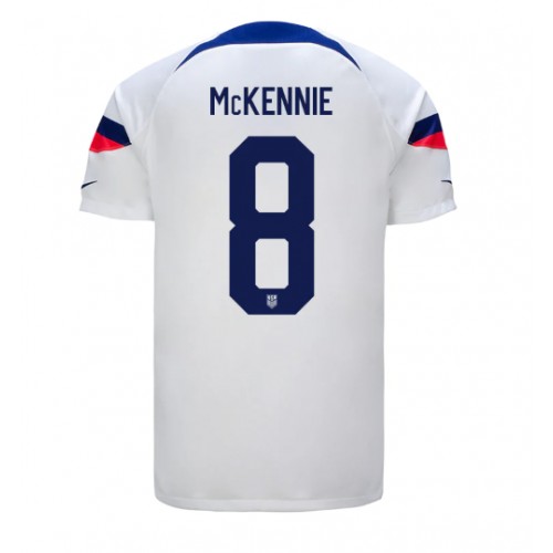 Pánský Fotbalový dres Spojené státy Weston McKennie #8 MS 2022 Domácí Krátký Rukáv